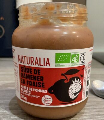 Puree de pomme fraise