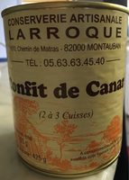 Confit de canard (2 à 3 cuisses)