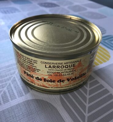 pâté de voit de volaille