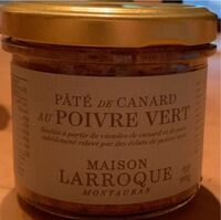 Paté de canard au poivre vert