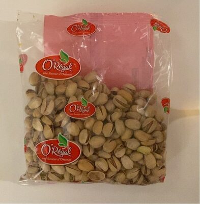 Pistaches coque grillees salées