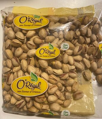 Pistaches coques grillées sans seul