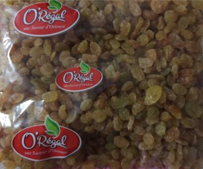 Raisins secs Golden front packaging