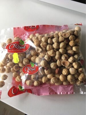 Noisettes émondées front packaging