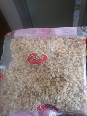Arachides blanchies hachées