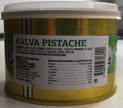 Halva Pistache