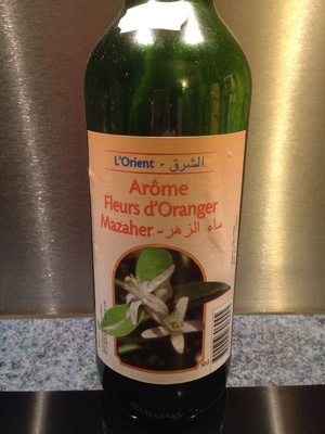 Arome fleurs d oranger mazaher