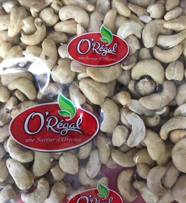 Noix de cajou crues front packaging