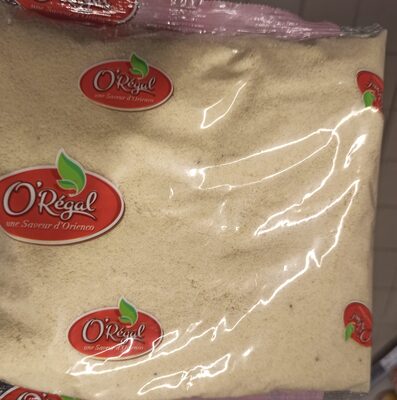 Poudre d'amande blanche front packaging