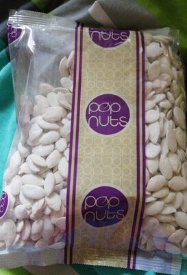 Graines de courge grillées salées front packaging