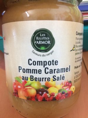 Compote pomme caramel au beurre salé