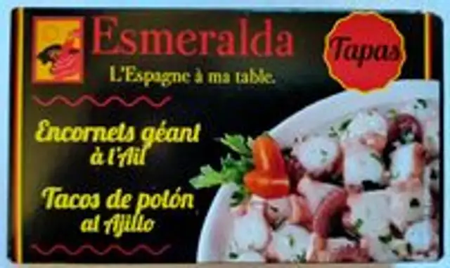 encornets géant à l'Ail
