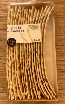 Crackers bio au fromage