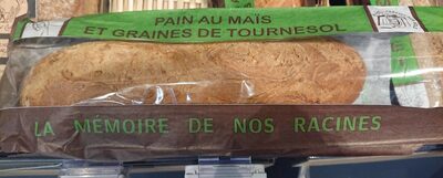 Pain au maïs et graines de tournesol