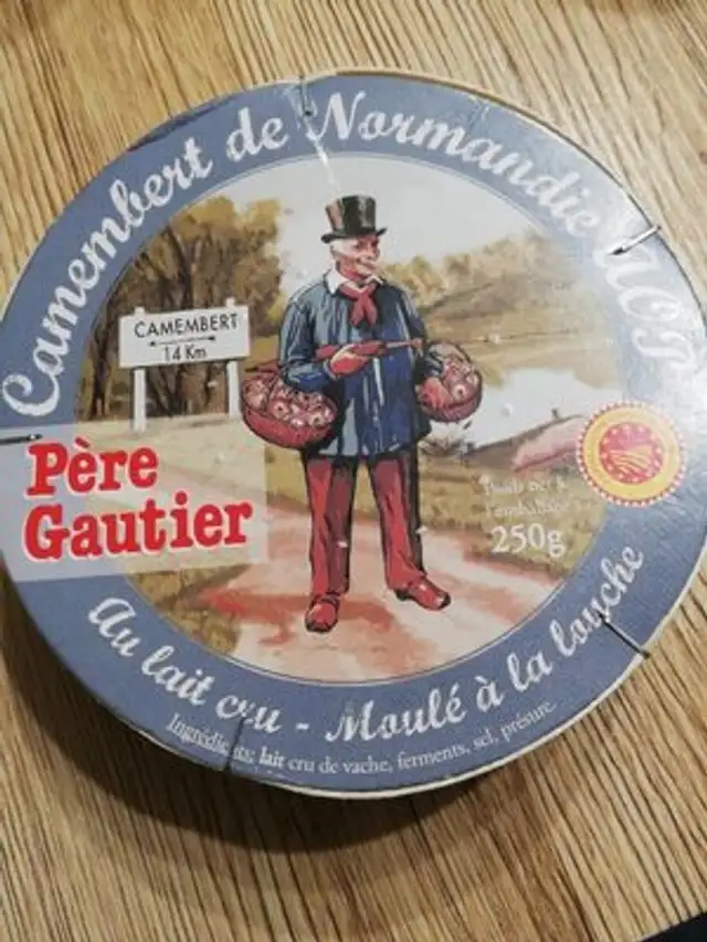 Camenbert père Gautier front packaging
