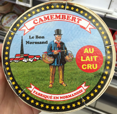 Le Bon Normand au lait cru front packaging