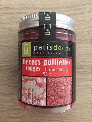 Décors pailettes rouges