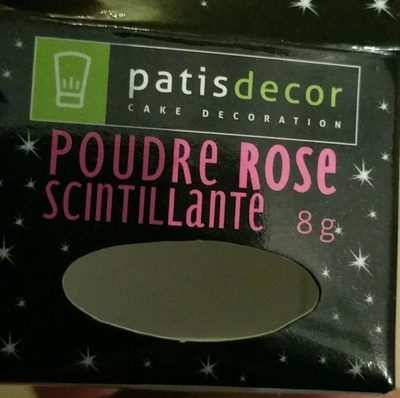 Poudre rose scintillante