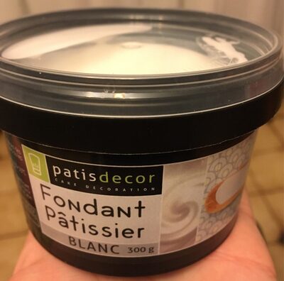 Fondant pâtissier blanc