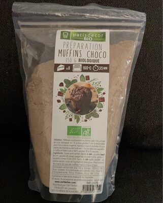 Preparation muffins choco