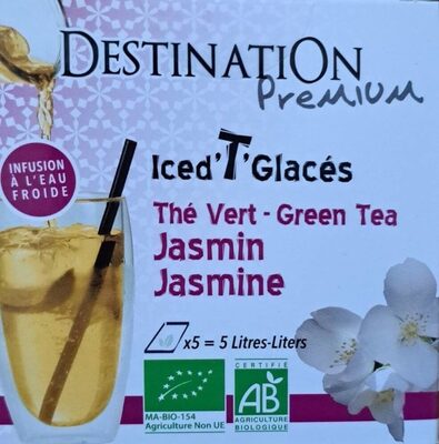 Thé glacé thé vert jasmin
