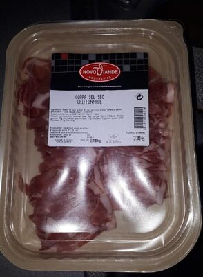 Coppa sel sec chiffonnade front packaging