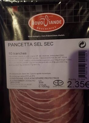 Pancetta sel sec