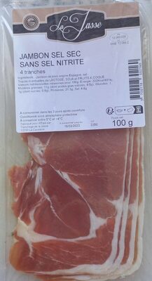 Jambon sec sans nitrite