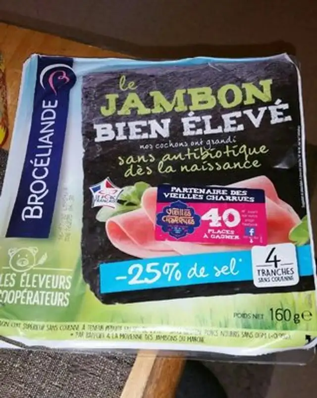 Jambon front packaging