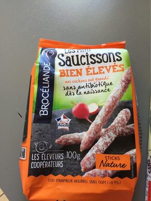 Les minis saucissons biens eleves