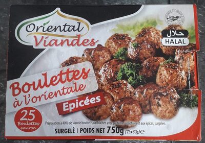Boulettes à l'orientale épicées