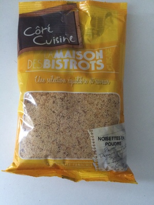 Noisettes en poudre
