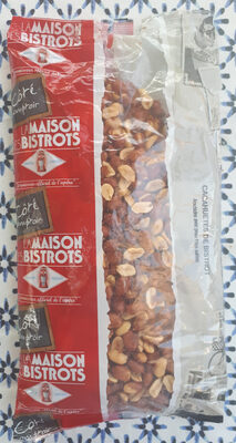 Cacahuètes de bistrot front packaging