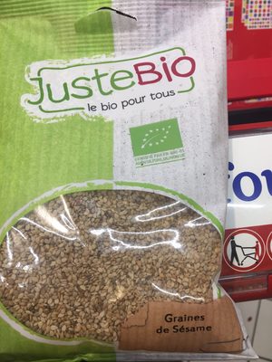 Graines de sésame front packaging