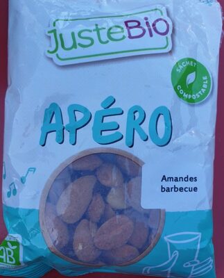 Apéro - Amandes décortiquées grillées épices barbecue