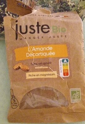 Amandes décortiquées