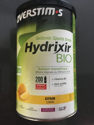 Hydrixir Salé - Citron 450G - Overstims