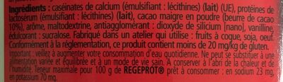 Regeprot - Saveur Chocolat 300G - Overstims front packaging