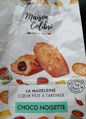 Madeleine cœur à tartiner