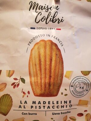 La Madeleine al pistacchio