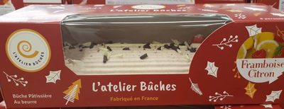 Bûche Pâtissière au Beurre Framboise Citron