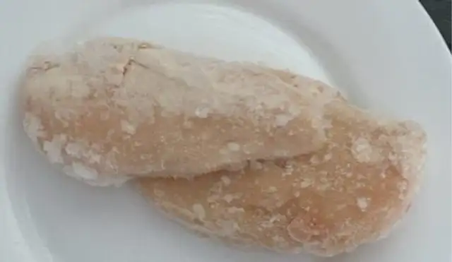 Filets de poulet surgelés
