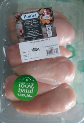 Filets de poulet halal