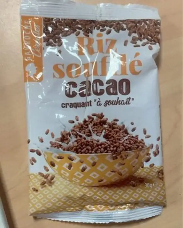 Riz soufflé cacao