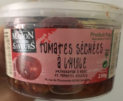 Tomates Sechees A Lhuile, front packaging