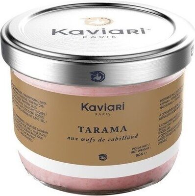 Tarama aux oeufs de cabillaud front packaging