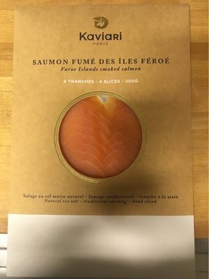 Saumon fumé des îles Féroé