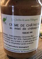 Crème de châtaigne au miel