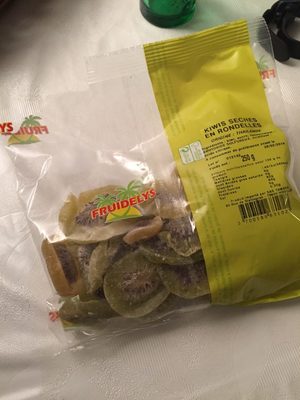 Kiwis sechés en rondelle