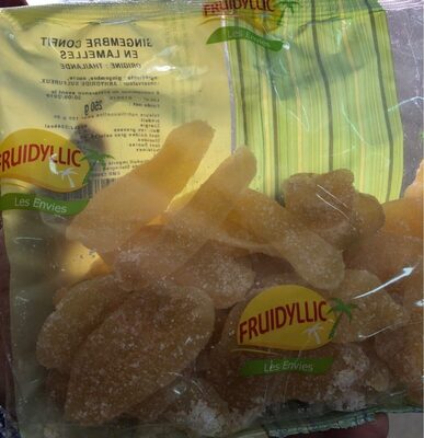 Gingembre confit en lamelles